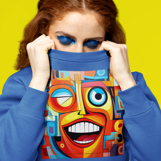 SWEATSHIRT: Faces by Freddie Vol. 5 (Blue)