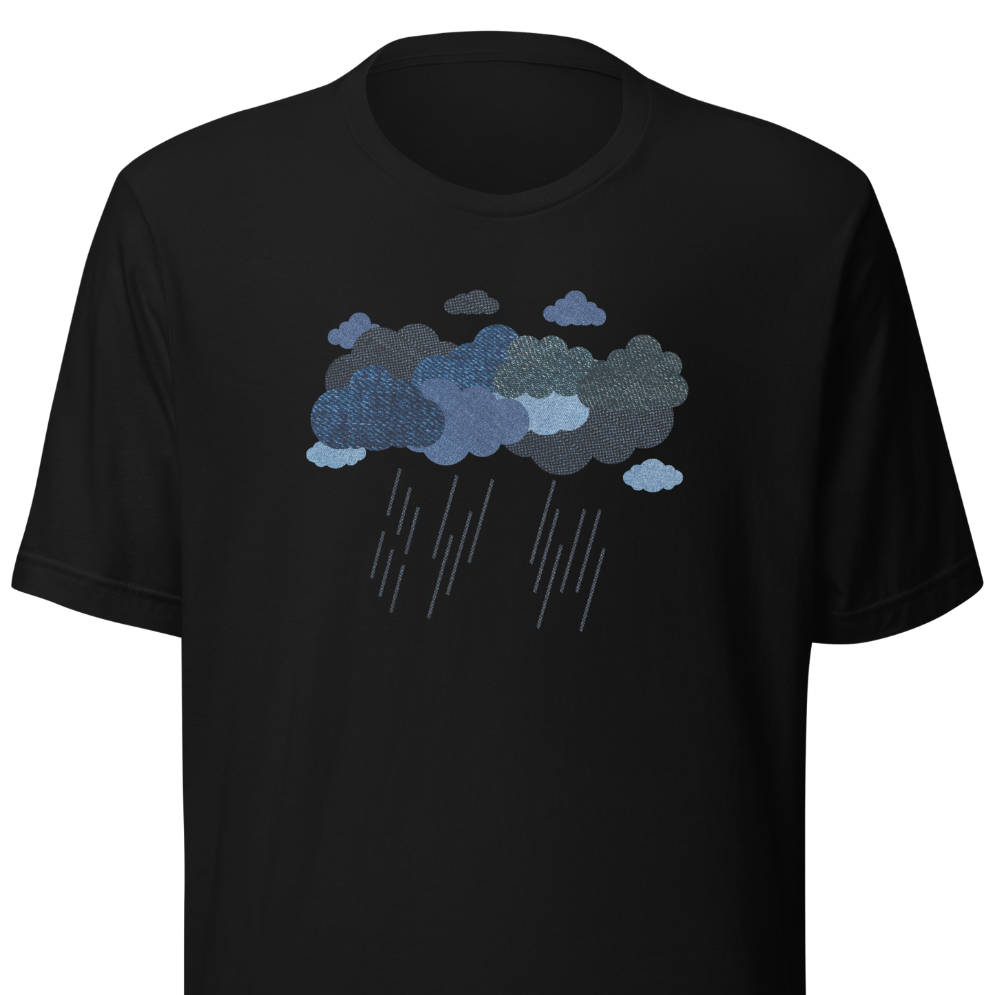 T-SHIRT: Denim Rain