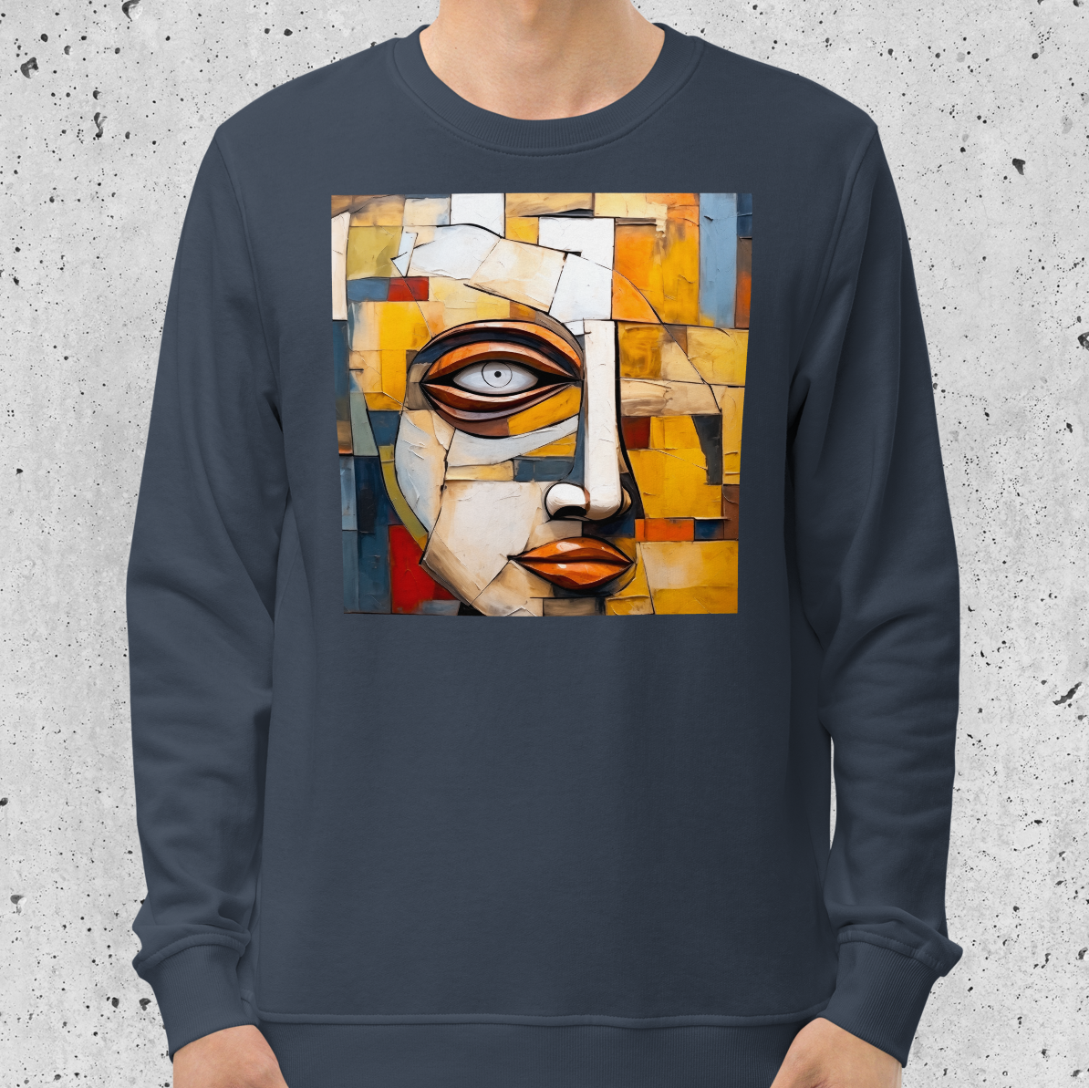 SWEATSHIRT: Faces by Freddie Vol. 1 (French Navy)