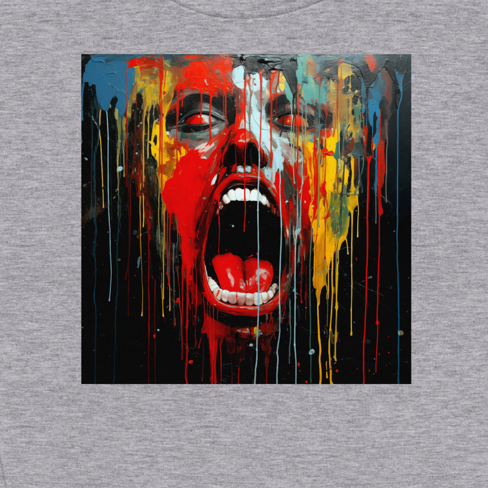 SWEATSHIRT: Faces by Freddie Vol. 3 (Grey)