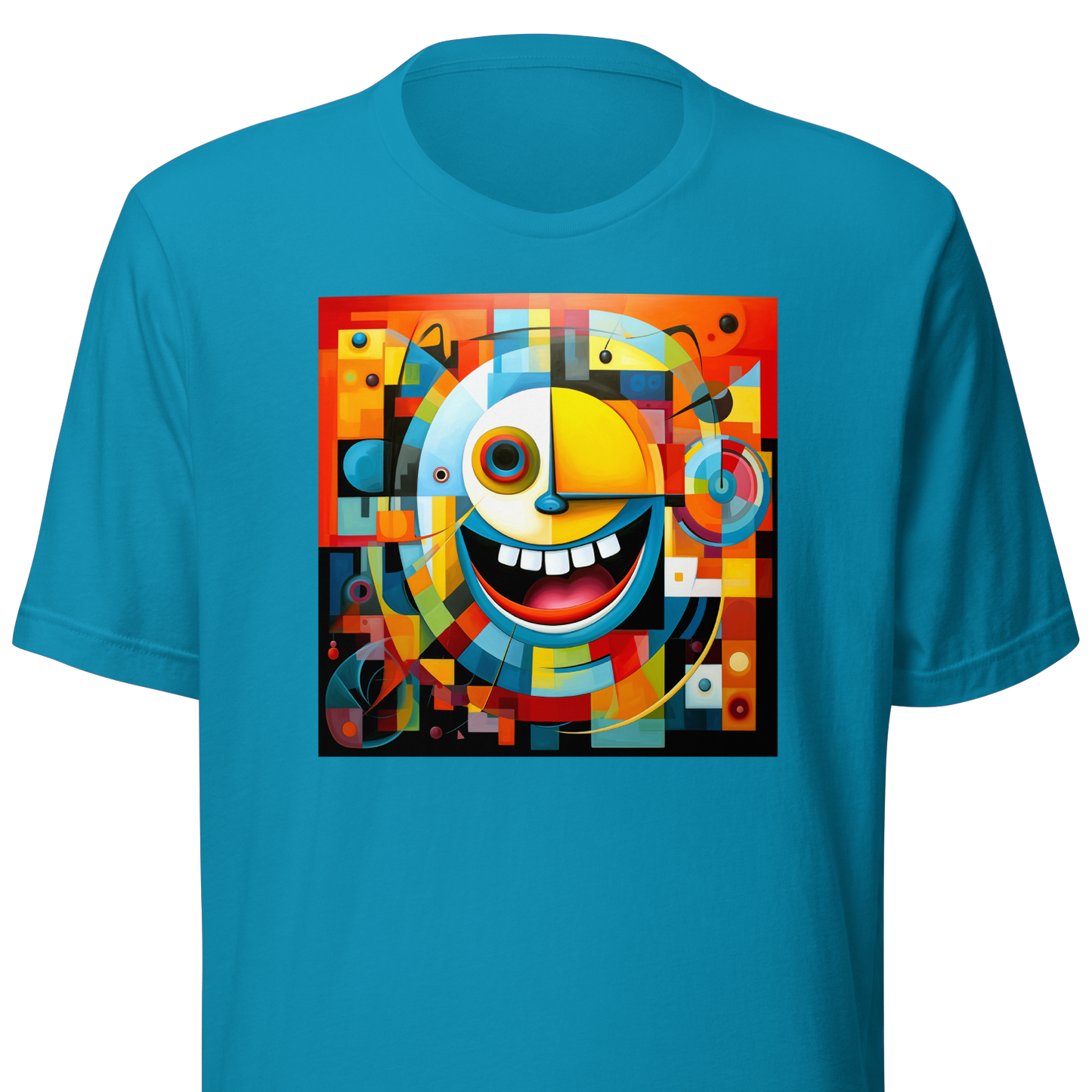 T-SHIRT: Faces by Freddie Vol. 4 (Aqua Blue)