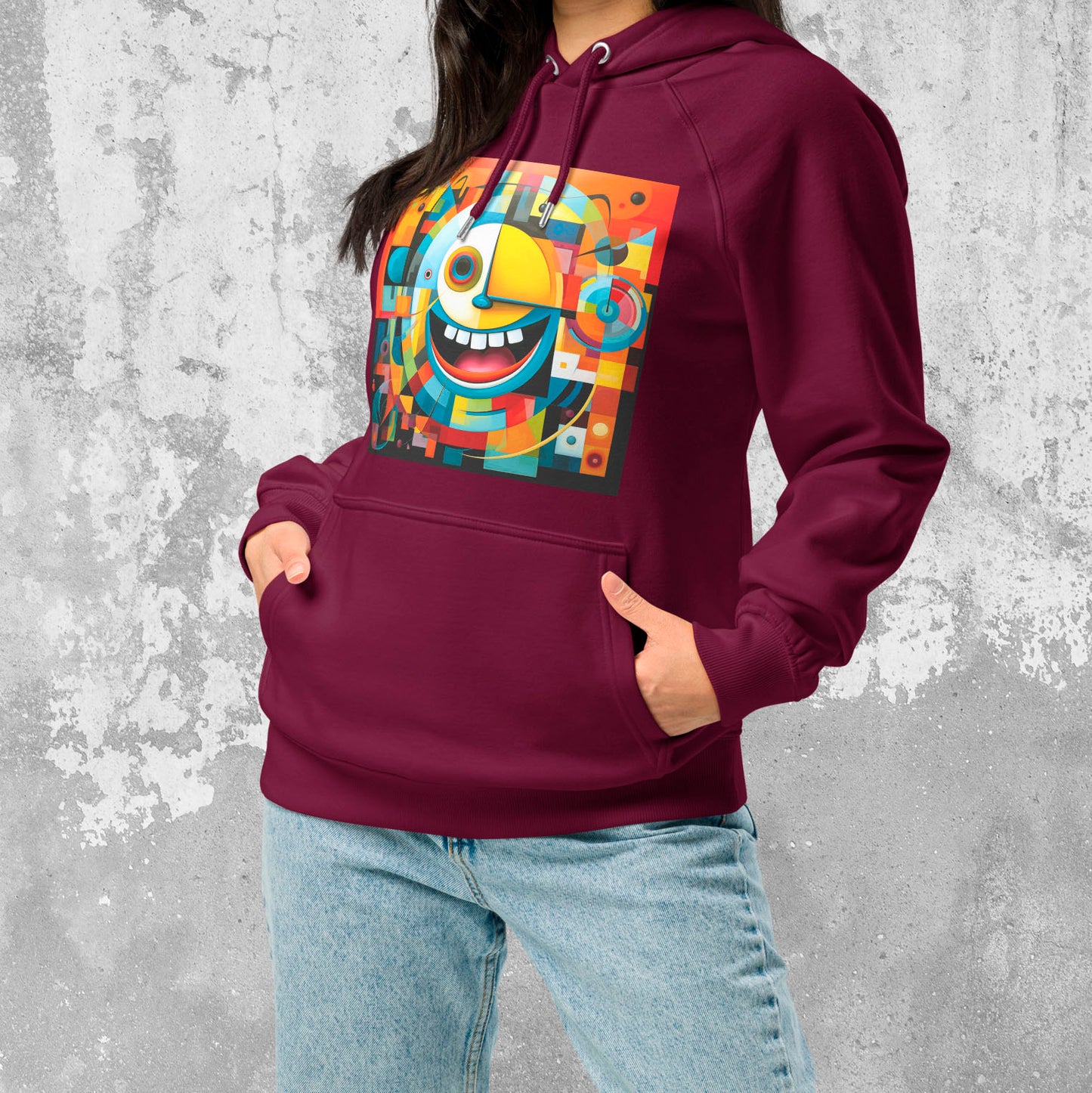 HOODIE: Faces by Freddie Vol. 4 (Burgundy)