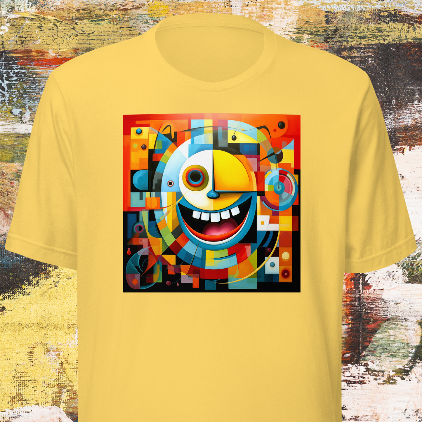 T-SHIRT: Faces by Freddie Vol. 4 (Yellow)