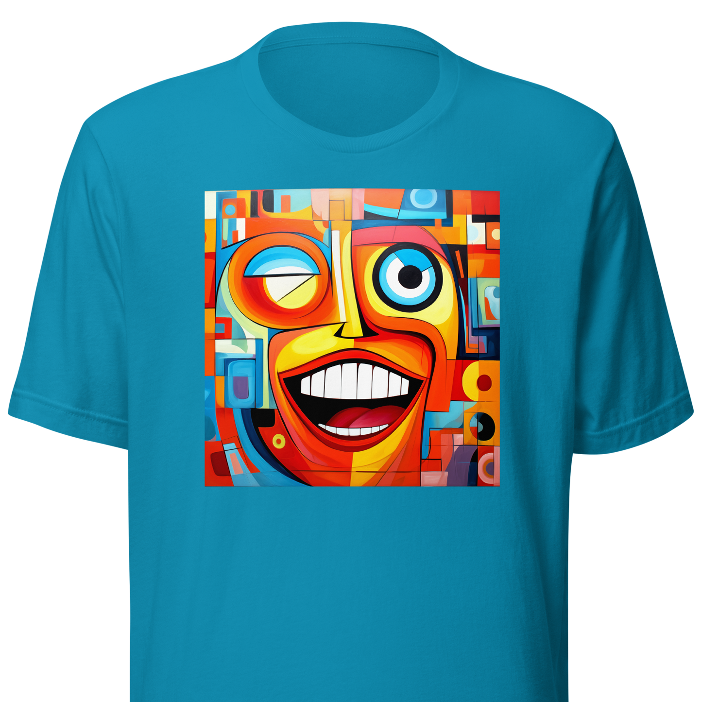 T-SHIRT: Faces by Freddie Vol. 5 (Aqua Blue)