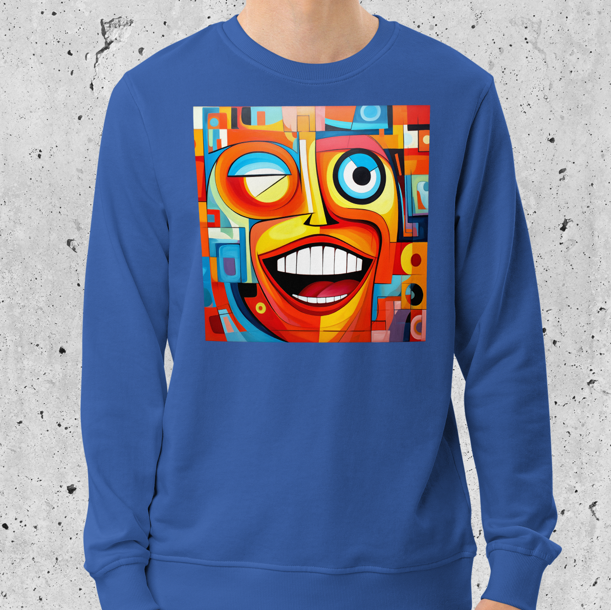 SWEATSHIRT: Faces by Freddie Vol. 5 (Blue)