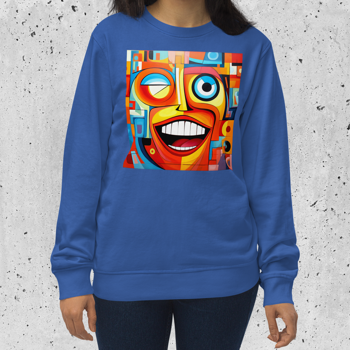 SWEATSHIRT: Faces by Freddie Vol. 5 (Blue)