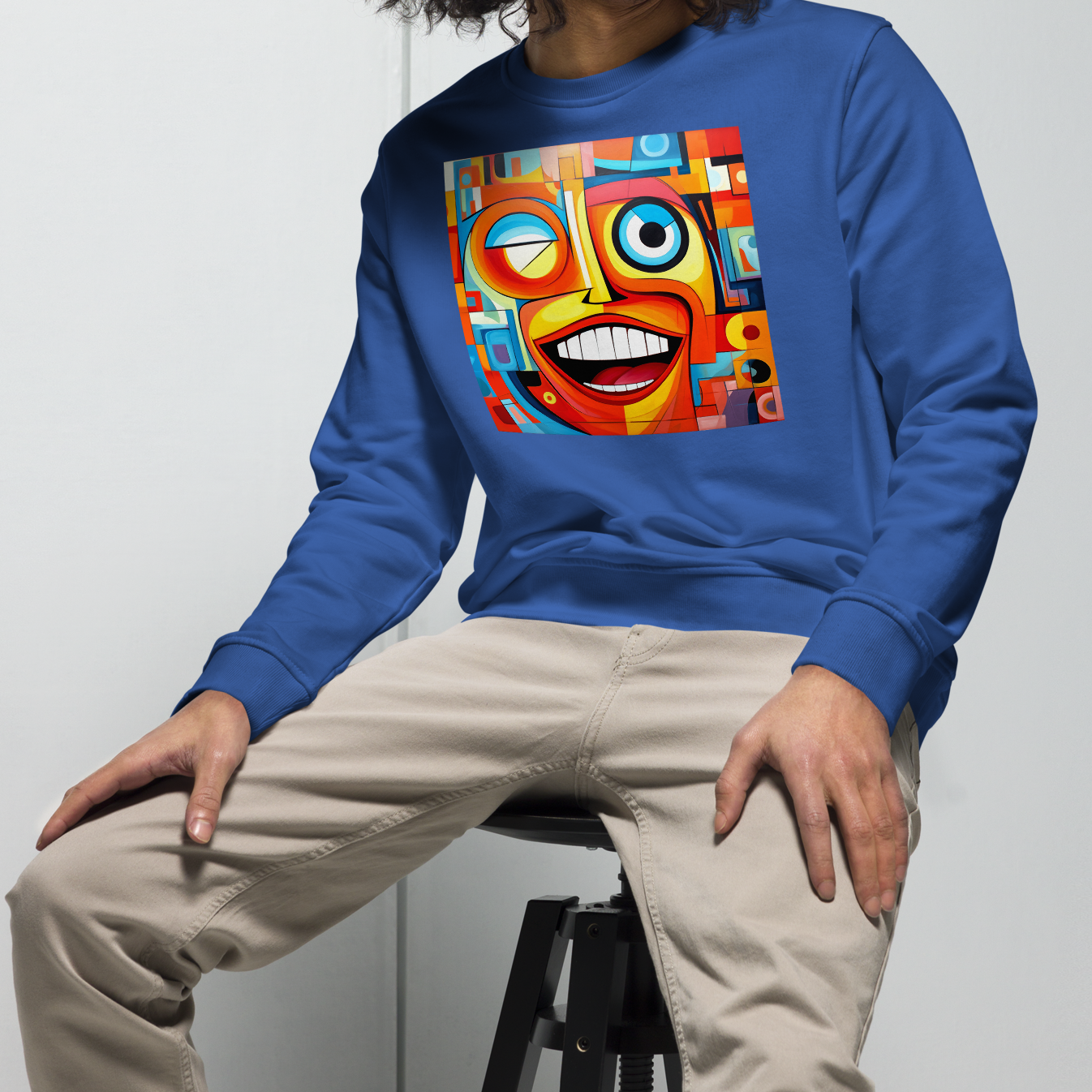 SWEATSHIRT: Faces by Freddie Vol. 5 (Blue)