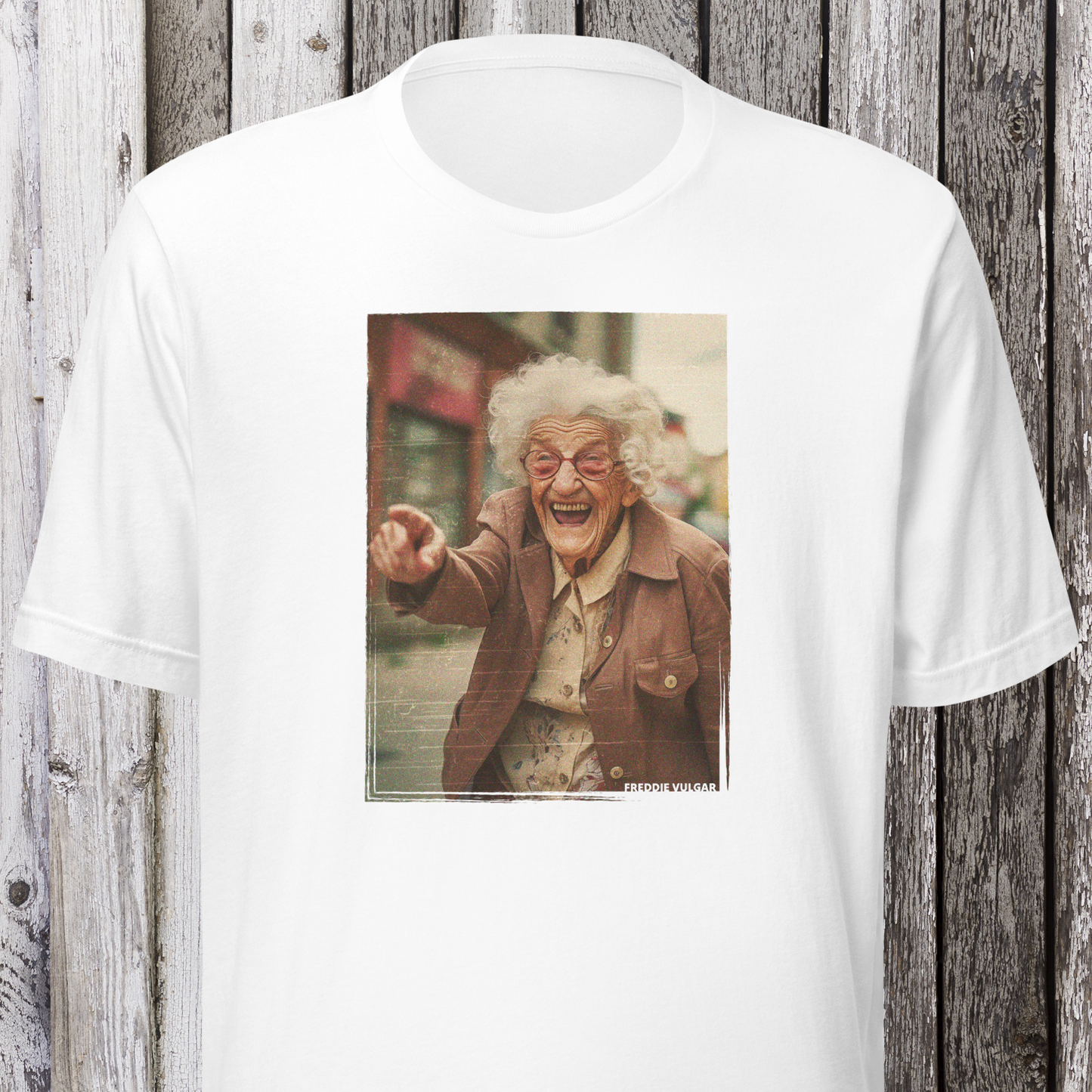 T-SHIRT: Grandma Giggles (White)