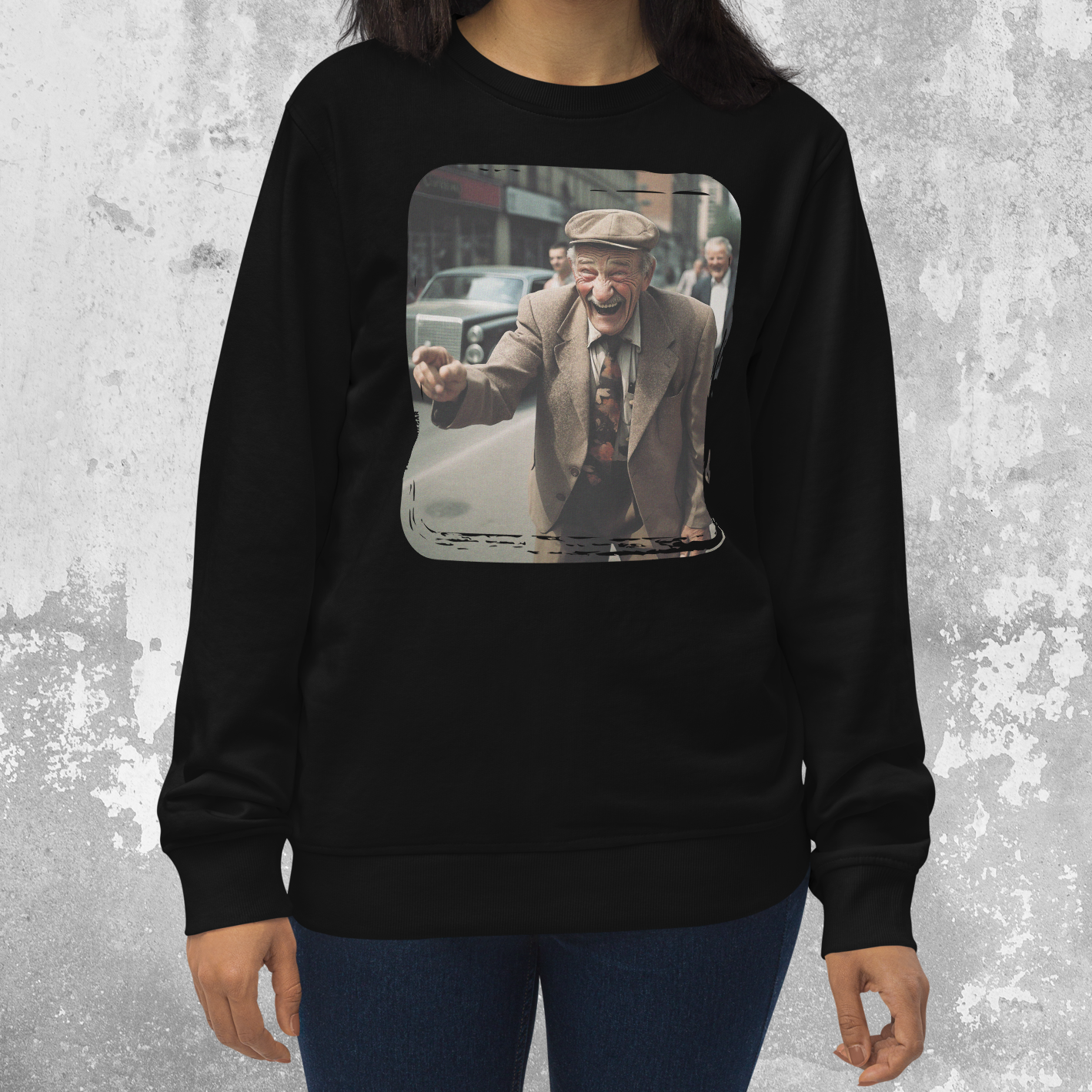 SWEATSHIRT: Ha-ha-ha Grandpa