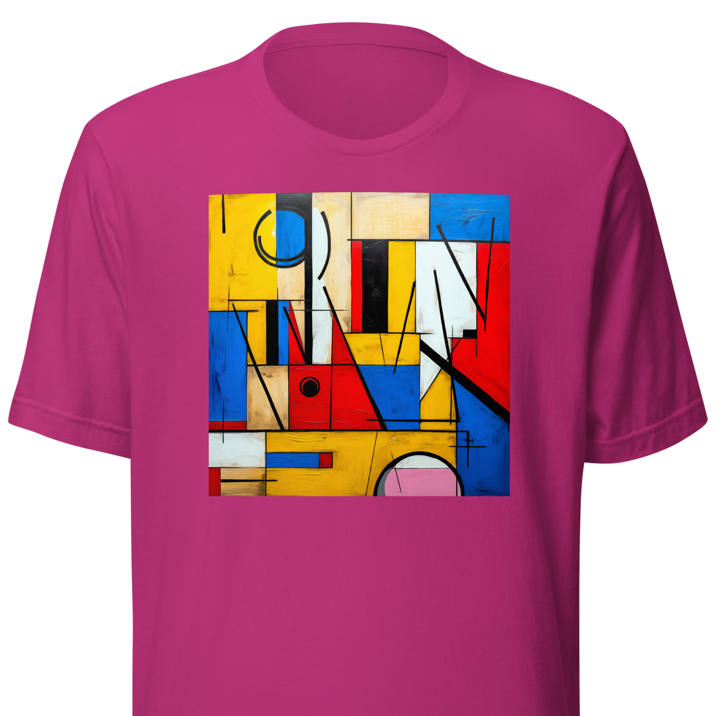 T-SHIRT: Shapes by Freddie (Berry)