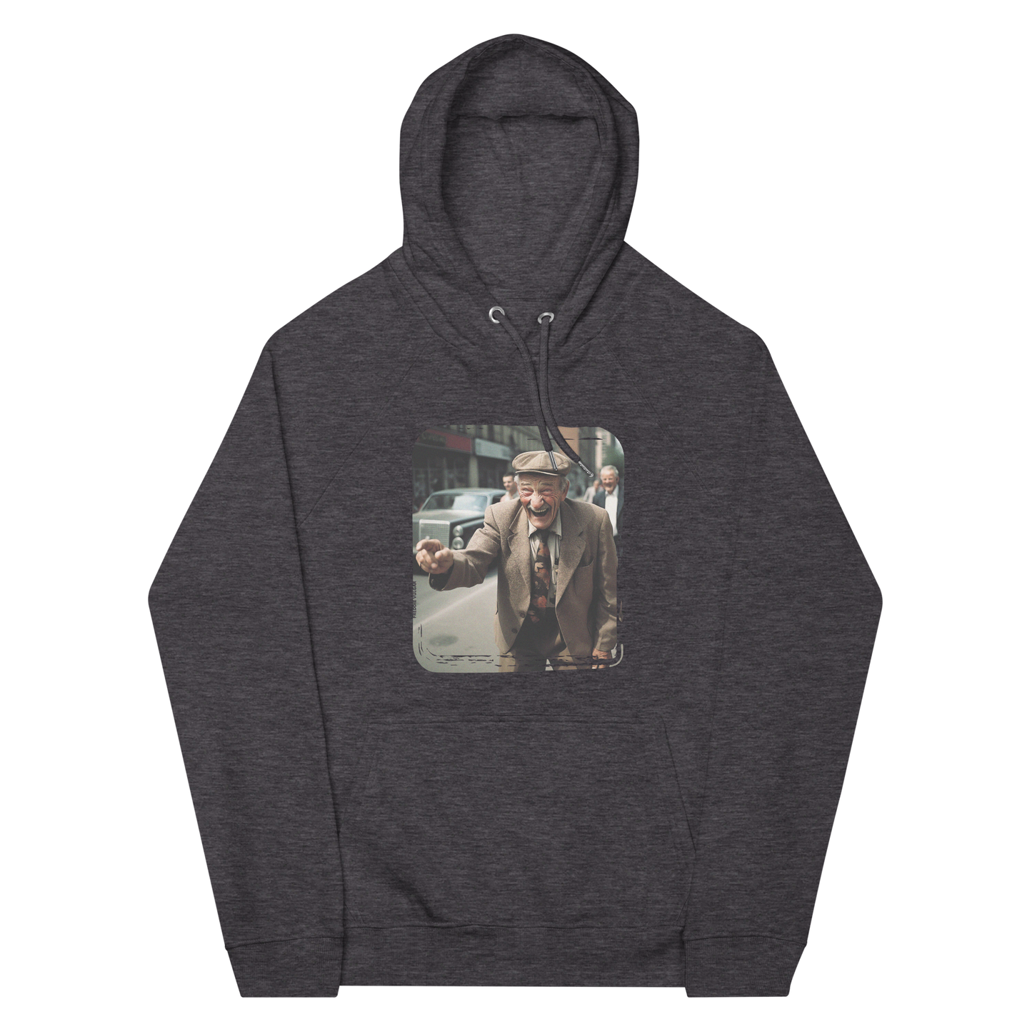 HOODIE: Ha-ha-ha Grandpa (Charcoal)