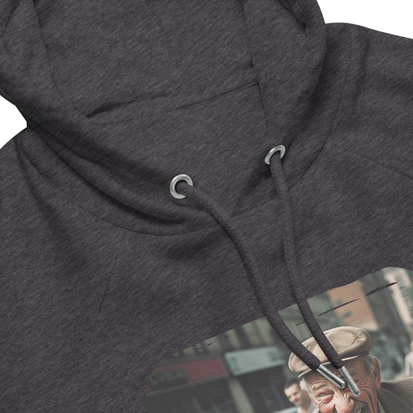 HOODIE: Ha-ha-ha Grandpa (Charcoal)