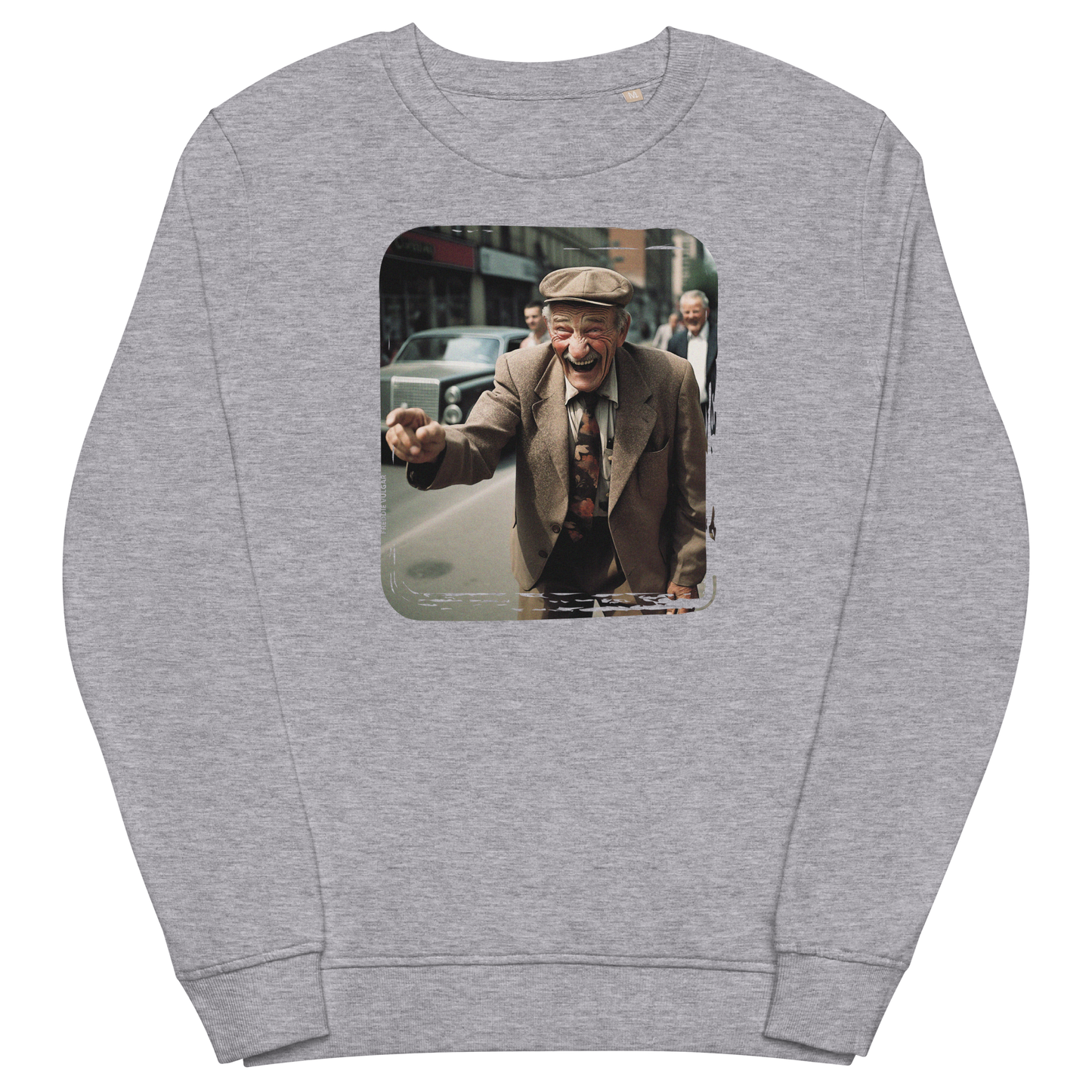 SWEATSHIRT: Ha-ha-ha Grandpa (Grey)