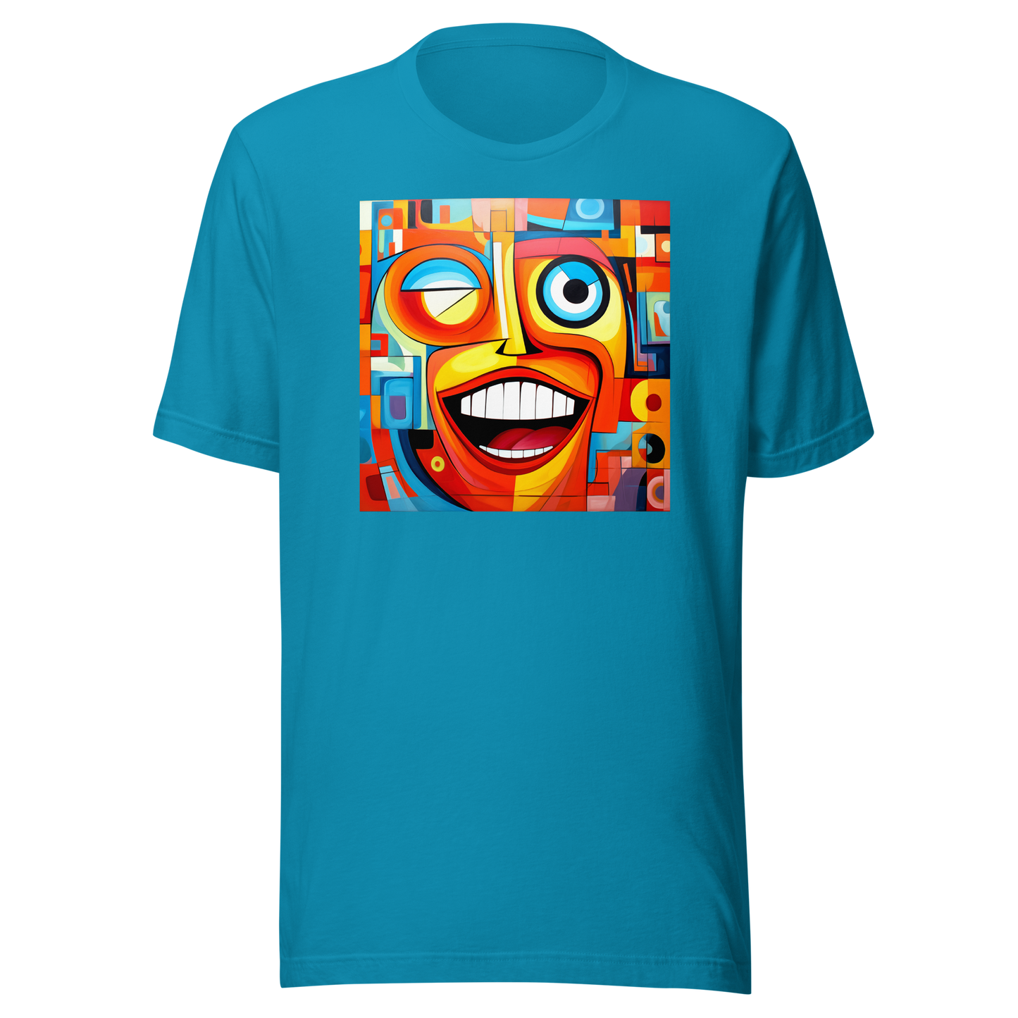 T-SHIRT: Faces by Freddie Vol. 5 (Aqua Blue)