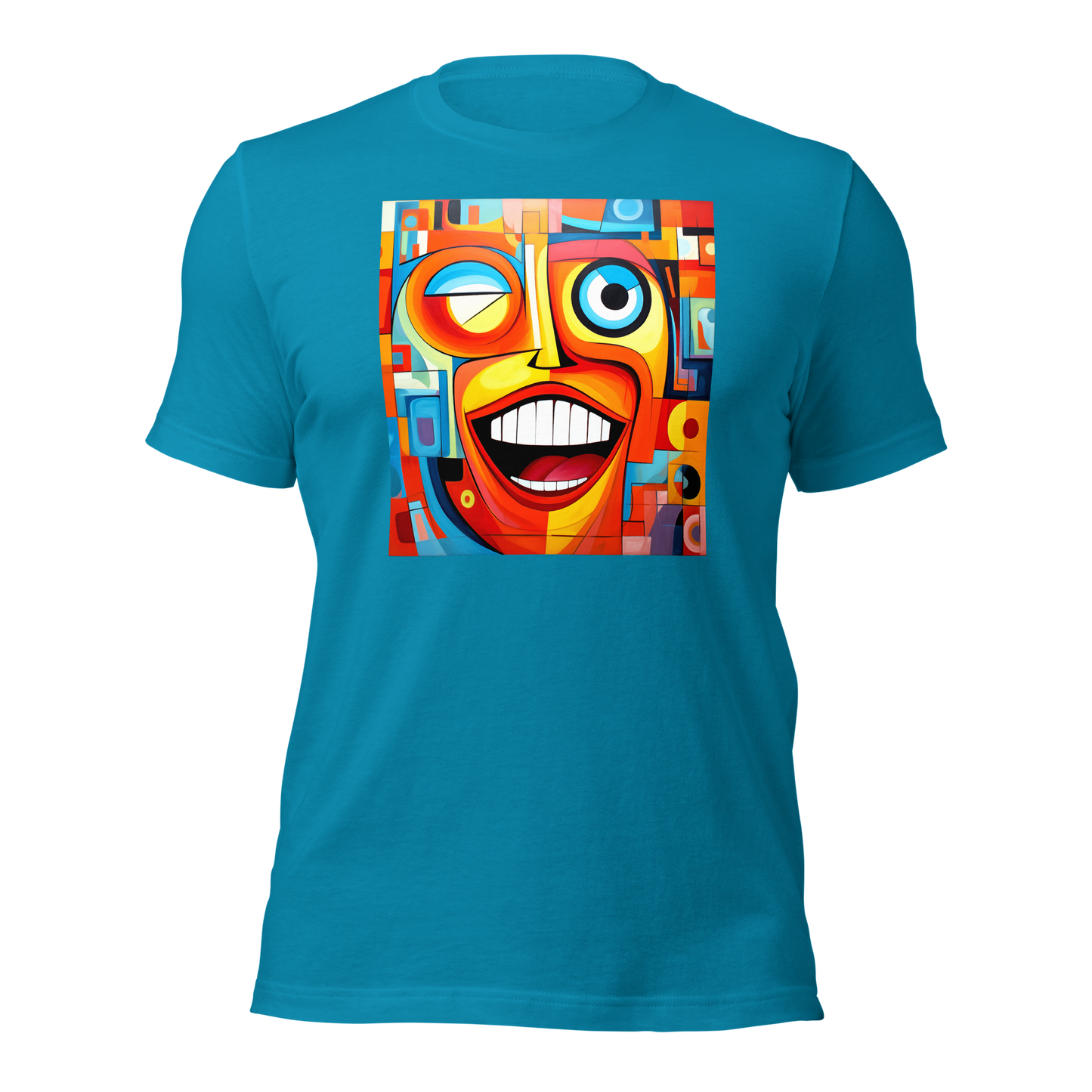 T-SHIRT: Faces by Freddie Vol. 5 (Aqua Blue)