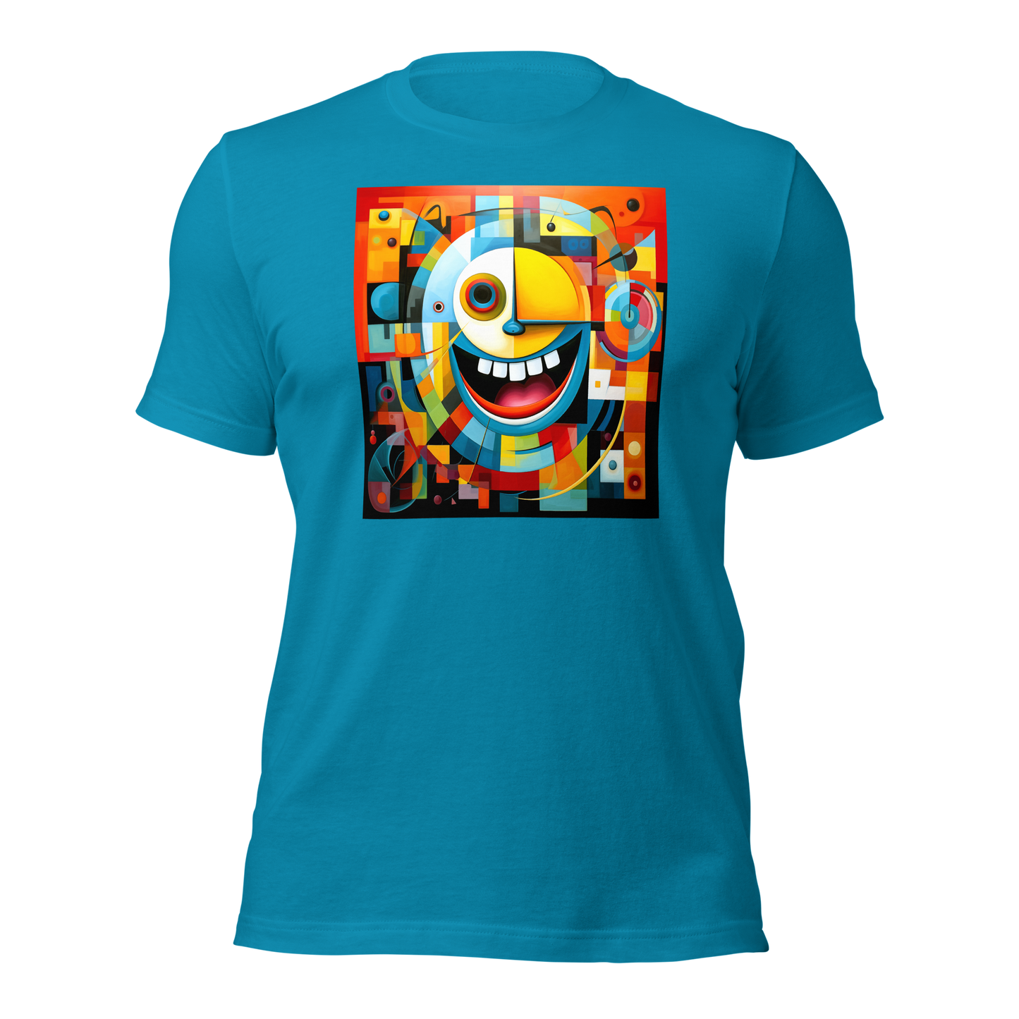 T-SHIRT: Faces by Freddie Vol. 4 (Aqua Blue)