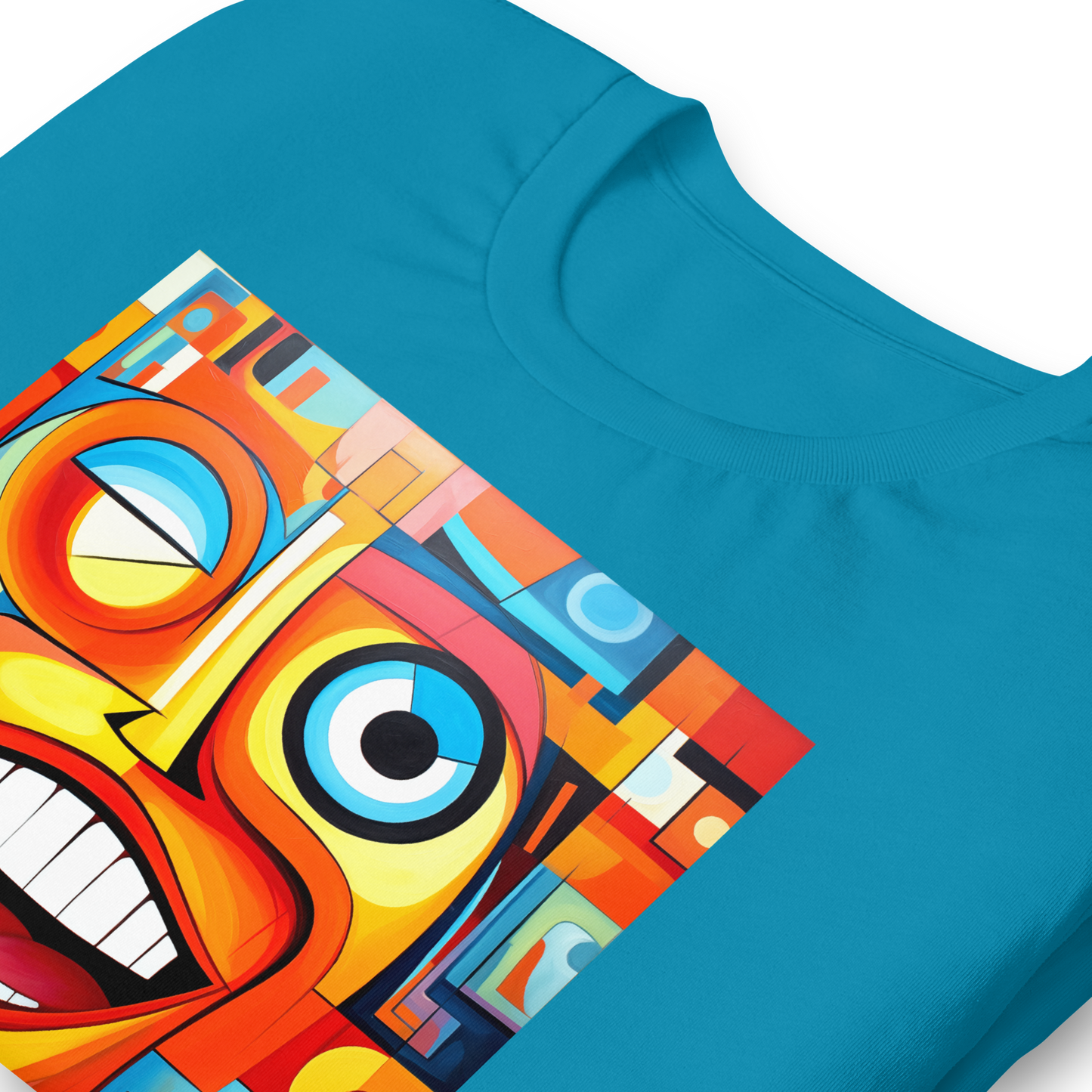 T-SHIRT: Faces by Freddie Vol. 5 (Aqua Blue)