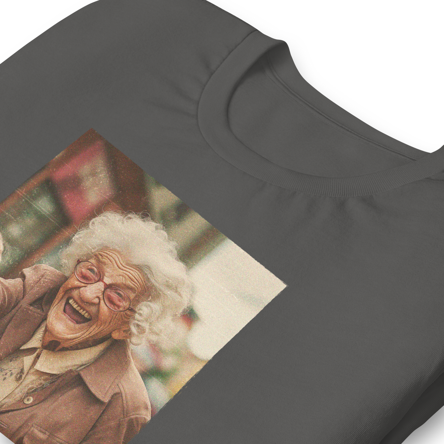 T-SHIRT: Grandma Giggles (Asphalt)