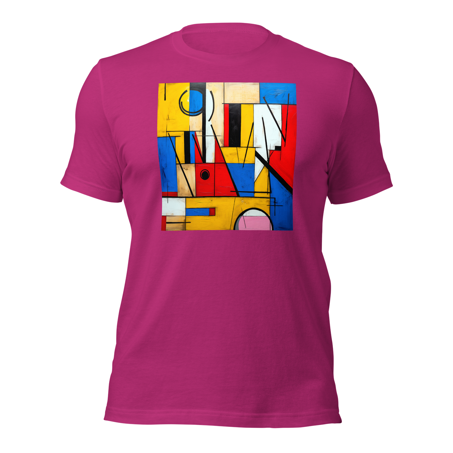 T-SHIRT: Shapes by Freddie (Berry)