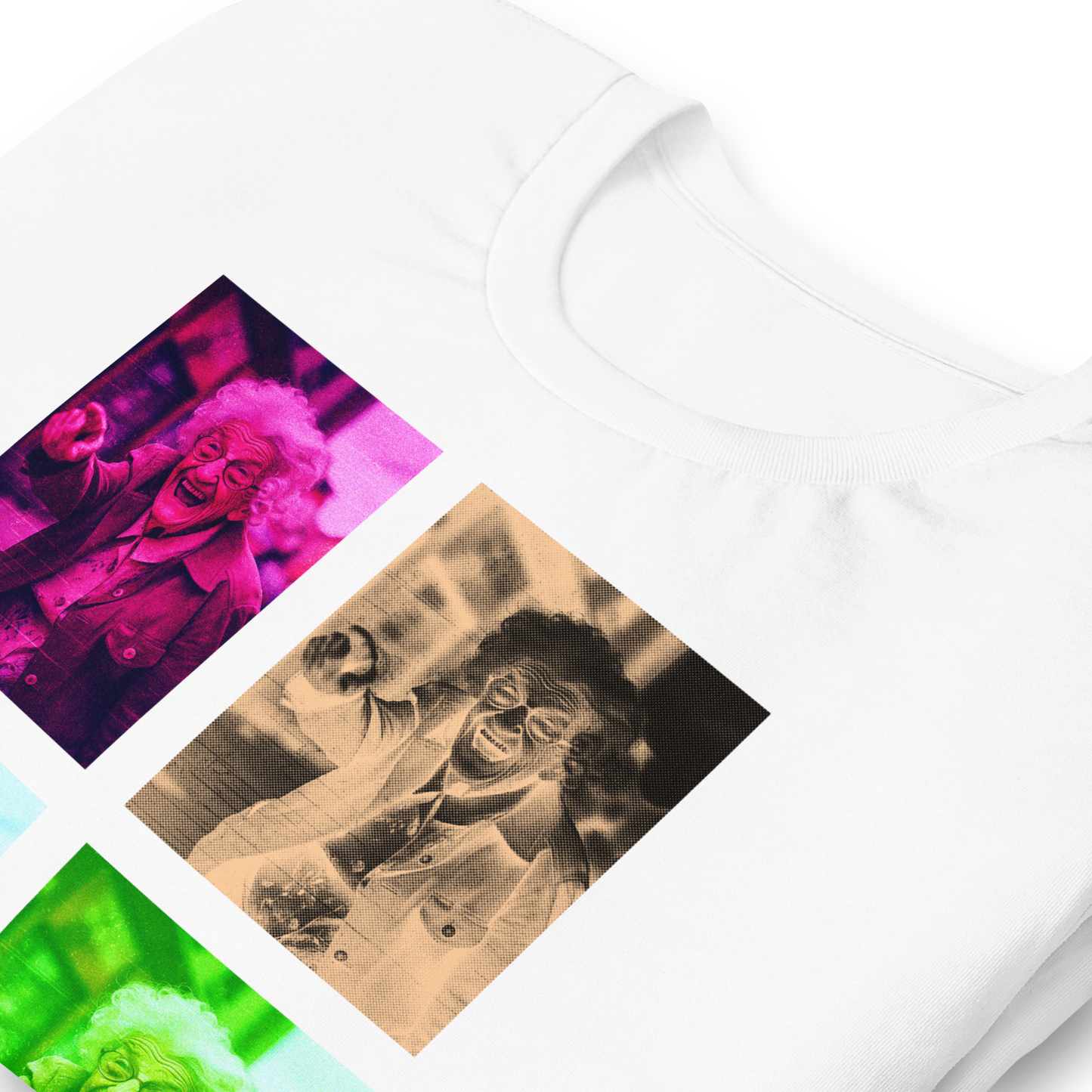 T-SHIRT: Four Giggles (White)